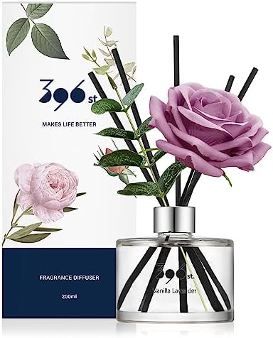 396 st. Rose Flower Reed Diffuser, Red Rose (Also Known as Rose Perfume) / Reed Diffuser Sets, Scentsy Home Fragrance, Scented Oils, Home & Bathroom Décor