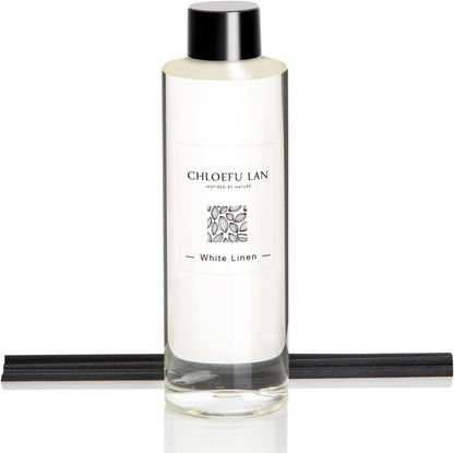 Chloefu LAN Hotel Scented Oil Diffuser Refill 7.05 oz Natural Essential Scented Oil - Best for Aromatherapy, SPA and Home, 0% Alcohol, Unique Blend to Promote Sleep & Relieve Stress