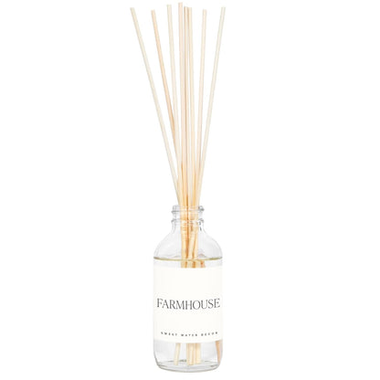 Sweet Water Decor Salt & Sea Reed Diffuser Set - Sea Salt Citrus & Musk Amber Scent Diffuser - Reed Diffusers for Home with Long Lasting Fragrance - Non-Toxic Oil Reed Diffuser - Made in the USA