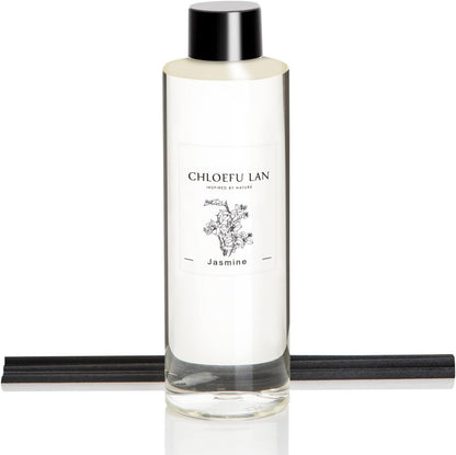 Chloefu LAN Hotel Scented Oil Diffuser Refill 7.05 oz Natural Essential Scented Oil - Best for Aromatherapy, SPA and Home, 0% Alcohol, Unique Blend to Promote Sleep & Relieve Stress