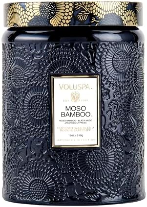 Voluspa Goji Tarocco Orange, Large Candle Jar, 18 oz, 100 Hour Burn Time, All Natural Wicks and Coconut Wax for Clean Burning, Vegan, Poured in the USA