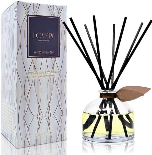 LOVSPA Eucalyptus Essential Oil Reed Diffuser Gift Set | Revive | Fresh Eucalyptus, Sage, Citrus, Bamboo & Mint | Great Aromatherapy Gift for Mom, Dad, Grandma or Aunt