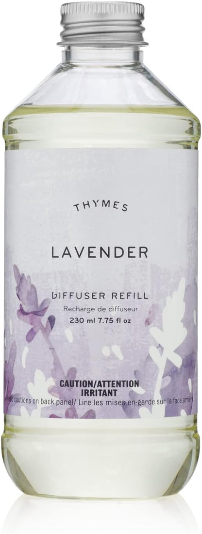 Thymes Frasier Fir Reed Diffuser Oil Refill – Home Fragrance Oil for Diffuser – Holiday Reed Diffuser Refill – Just-Cut Forest Oil Scents for Diffuser – Aromatherapy Diffuser Oils Scents (7.75 fl oz)