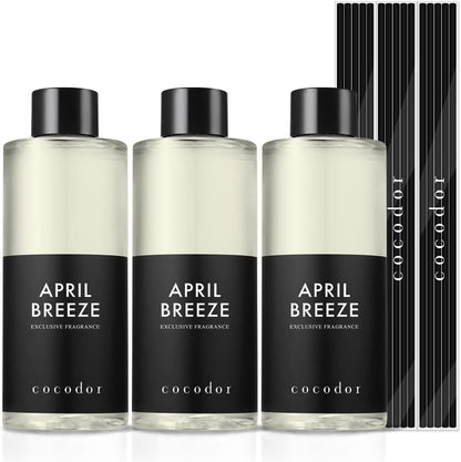 COCODOR Reed Diffuser Oil Refill/White Jasmine/6.7oz(200ml)/1 Pack/Aroma therapy, Home Fragrance, Scented Oils, Oils for Reed Diffuser, Office Décor, Decoration