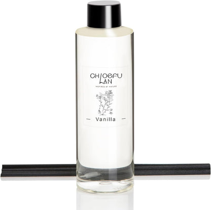 Chloefu LAN Hotel Scented Oil Diffuser Refill 7.05 oz Natural Essential Scented Oil - Best for Aromatherapy, SPA and Home, 0% Alcohol, Unique Blend to Promote Sleep & Relieve Stress