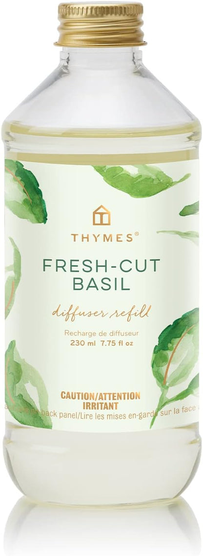 Thymes Frasier Fir Reed Diffuser Oil Refill – Home Fragrance Oil for Diffuser – Holiday Reed Diffuser Refill – Just-Cut Forest Oil Scents for Diffuser – Aromatherapy Diffuser Oils Scents (7.75 fl oz)