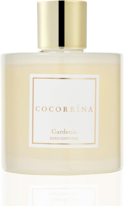 COCORRÍNA Reed Diffuser Set, Clean Linen Scented Diffuser with Sticks Home Fragrance Reed Diffuser for Bathroom Shelf Decor