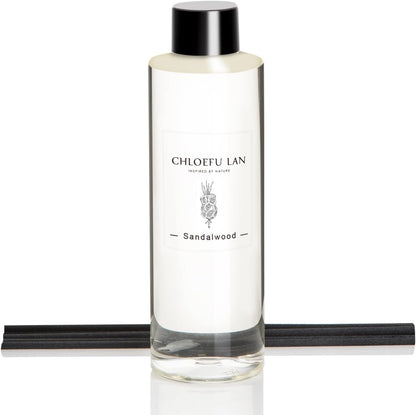 Chloefu LAN Hotel Scented Oil Diffuser Refill 7.05 oz Natural Essential Scented Oil - Best for Aromatherapy, SPA and Home, 0% Alcohol, Unique Blend to Promote Sleep & Relieve Stress