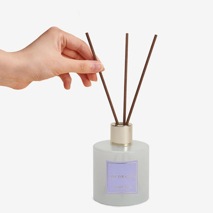 COCORRÍNA Reed Diffuser Set, Clean Linen Scented Diffuser with Sticks Home Fragrance Reed Diffuser for Bathroom Shelf Decor