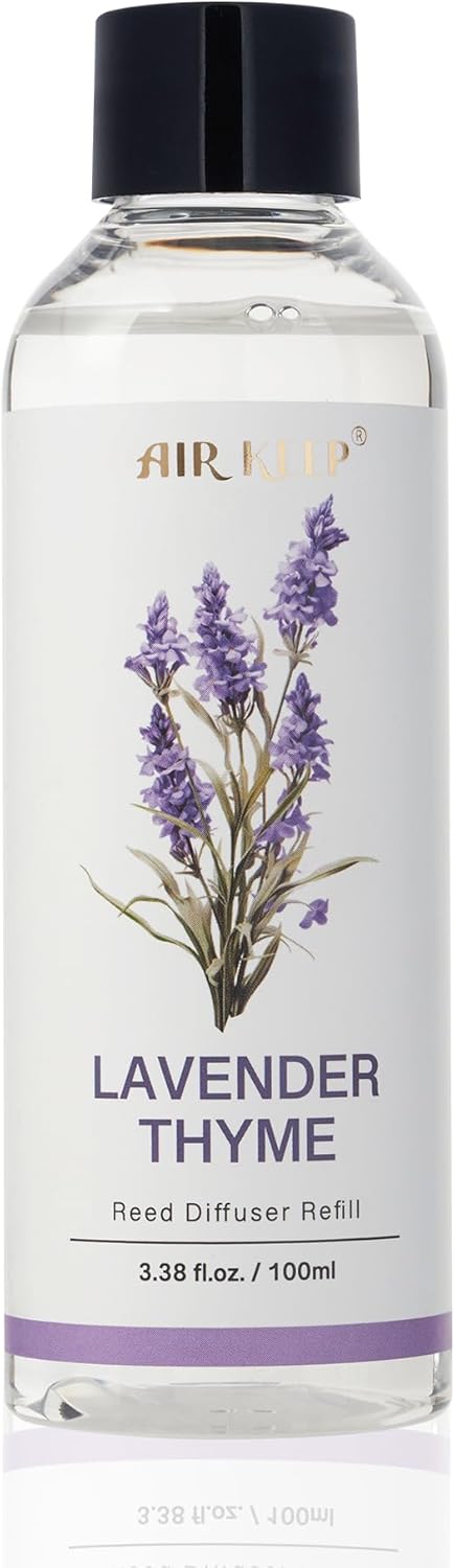 Airkeep Reed Diffuser Oil Refill/Clean Linen/3.38oz（100ml/1 Pack/Scented Oil Refill for Reed Diffuser Home Fragrance for Bedroom, Bathroom Office Home Decor