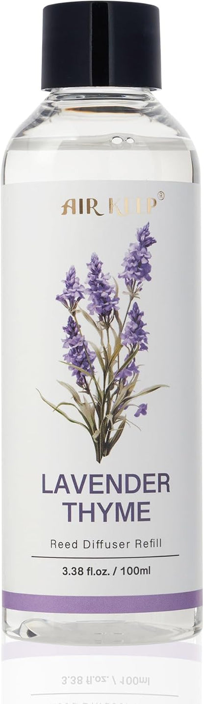 Airkeep Reed Diffuser Oil Refill/Clean Linen/3.38oz（100ml/1 Pack/Scented Oil Refill for Reed Diffuser Home Fragrance for Bedroom, Bathroom Office Home Decor