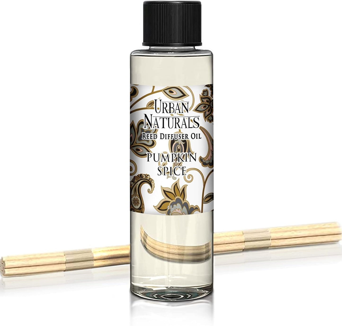 Urban Naturals Eucalyptus &amp; Sage Oil Reed Diffuser Refill | Eucalyptus, Sage, Mint, Lime and Cedarwood| Includes a Free Set of Reed Sticks! 4 oz