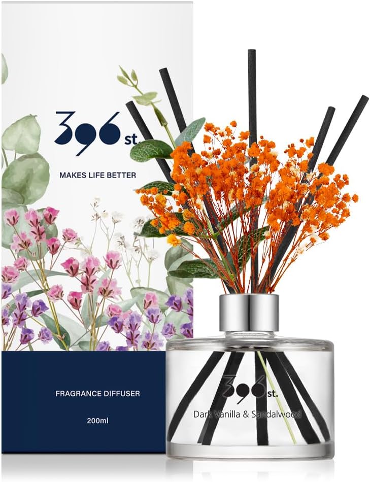 396 st. Rose Flower Reed Diffuser, Red Rose (Also Known as Rose Perfume) / Reed Diffuser Sets, Scentsy Home Fragrance, Scented Oils, Home & Bathroom Décor