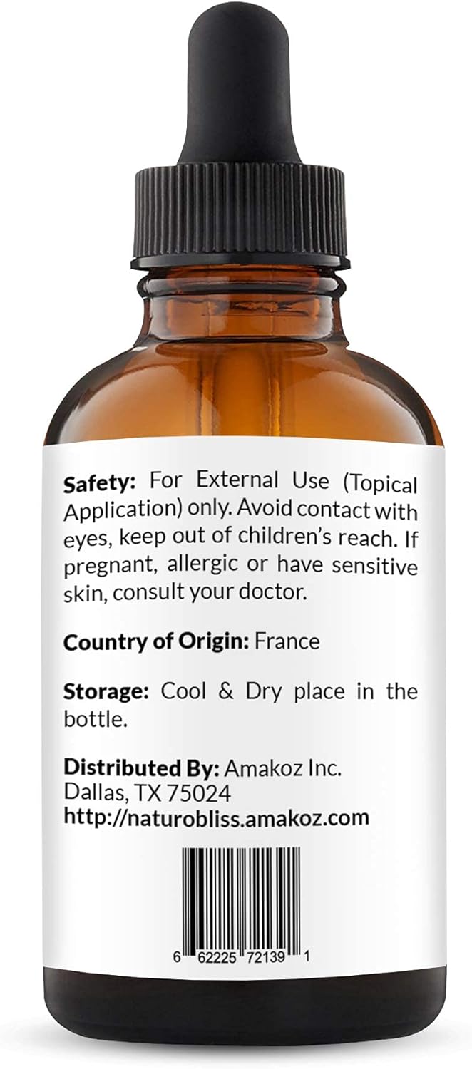 NaturoBliss Peppermint Essential Oil, 100% Pure and Natural Therapeutic Grade, Premium Quality Peppermint Oil, 4 fl. Oz - Perfect for Aromatherapy and Relaxation