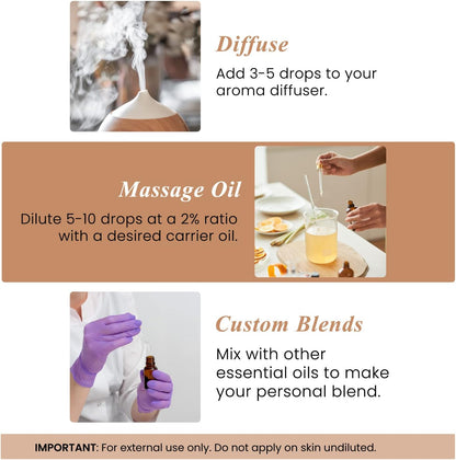 Lavender Essential Oil - Huge 4 Fl Oz - 100% Pure and Natural - Premium Grade Essential Oil for Diffuser and Aromatherapy