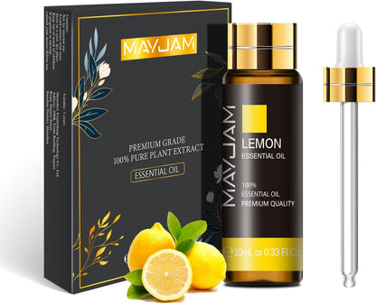 MAYJAM Essential Oil for Diffusers, Essential Oil with Premium Glass Dropper