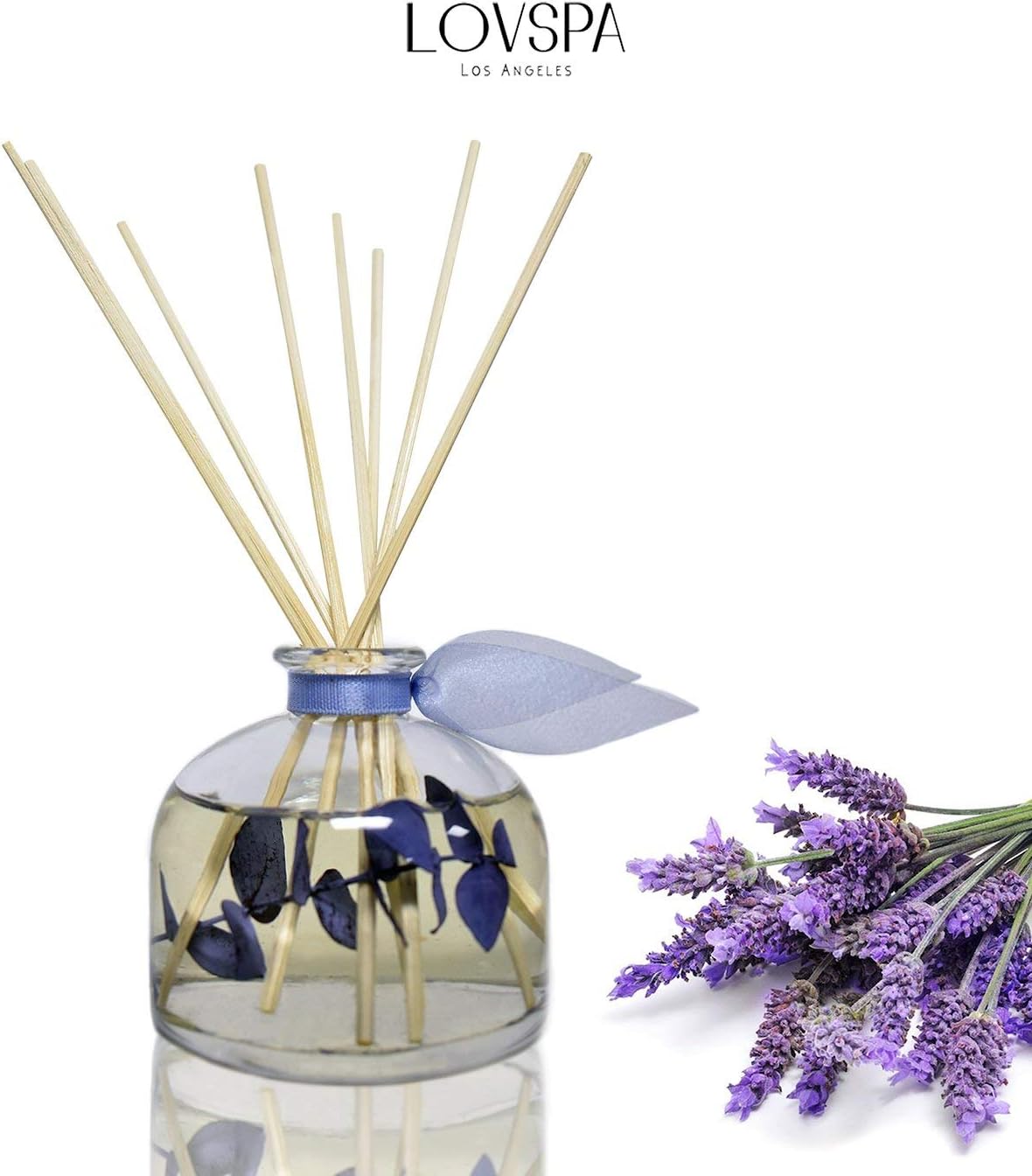 LOVSPA Eucalyptus Essential Oil Reed Diffuser Gift Set | Revive | Fresh Eucalyptus, Sage, Citrus, Bamboo & Mint | Great Aromatherapy Gift for Mom, Dad, Grandma or Aunt