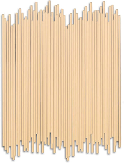 HOSSIAN 100PCS Reed Diffuser Sticks-Natural Rattan Wood Sticks Reed diffusers-Reed Sticks-Replacement for Aroma Fragrance reeds for Essential Oil Diffusers Refills