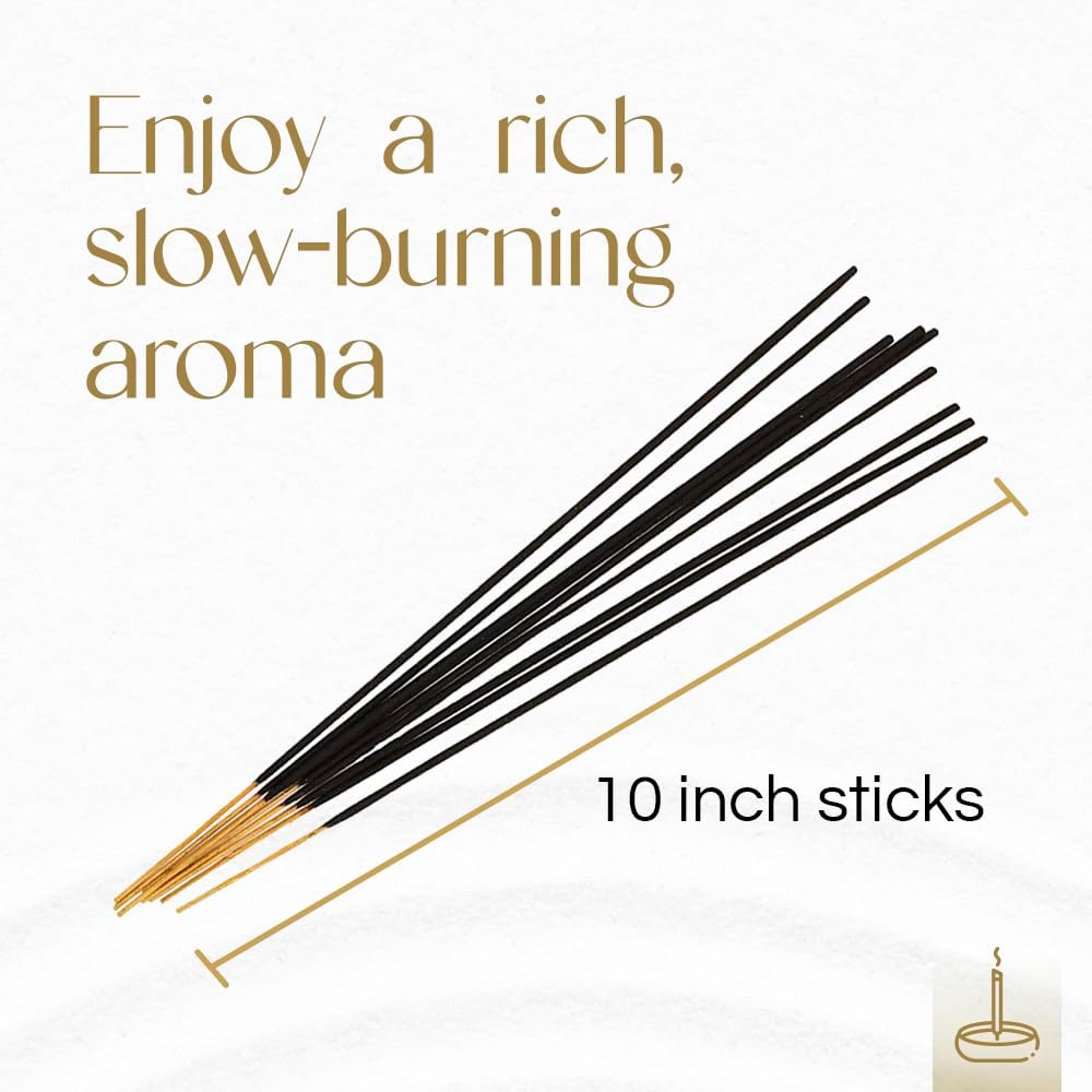 Gonesh - Classic Incense Sticks Variety Pack - Non-Toxic 10” Slow Burn Aromatic Sticks - No. 2, No. 4, No. 6., No. 7 No. 8-5 Packs of 20 Sticks