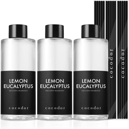 COCODOR Reed Diffuser Oil Refill/White Jasmine/6.7oz(200ml)/1 Pack/Aroma therapy, Home Fragrance, Scented Oils, Oils for Reed Diffuser, Office Décor, Decoration