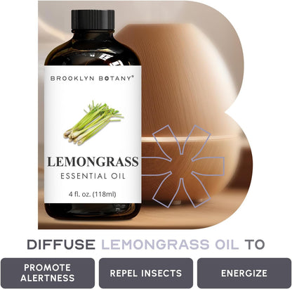 Brooklyn Botany Peppermint Essential Oil - 100% Pure and Natural - Premium Grade with Dropper - for Aromatherapy and Diffuser