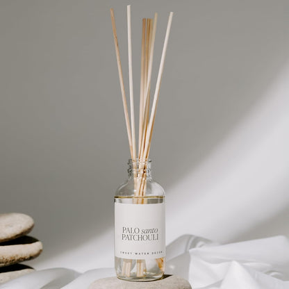 Sweet Water Decor Salt & Sea Reed Diffuser Set - Sea Salt Citrus & Musk Amber Scent Diffuser - Reed Diffusers for Home with Long Lasting Fragrance - Non-Toxic Oil Reed Diffuser - Made in the USA