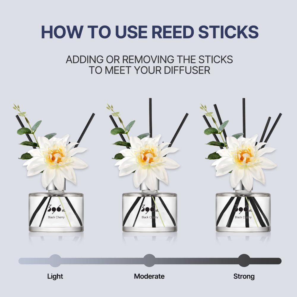396 st. Rose Flower Reed Diffuser, Red Rose (Also Known as Rose Perfume) / Reed Diffuser Sets, Scentsy Home Fragrance, Scented Oils, Home & Bathroom Décor
