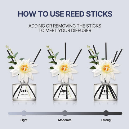 396 st. Rose Flower Reed Diffuser, Red Rose (Also Known as Rose Perfume) / Reed Diffuser Sets, Scentsy Home Fragrance, Scented Oils, Home & Bathroom Décor