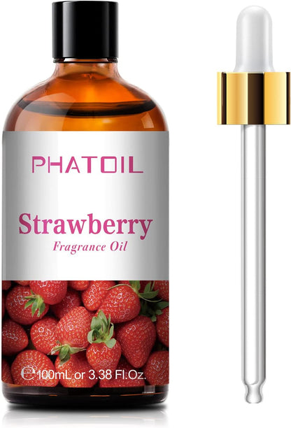 PHATOIL 3.38 FL.OZ Coconut & Vanilla Fragrance Oils for Aromatherapy, Essential Oils for Diffusers for Home, Perfect for Diffuser, Yoga, DIY Candle and Soap Making - 100ml