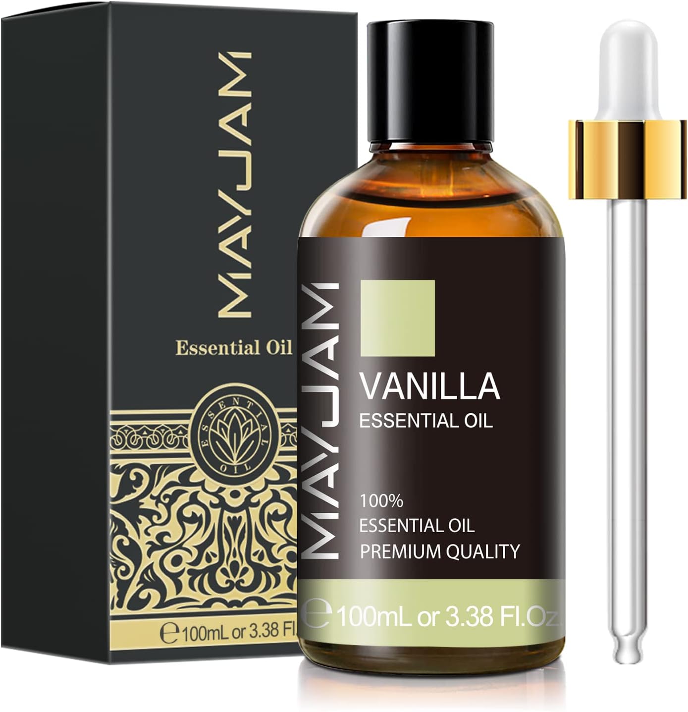 MAYJAM Essential Oil for Diffusers, Essential Oil with Premium Glass Dropper