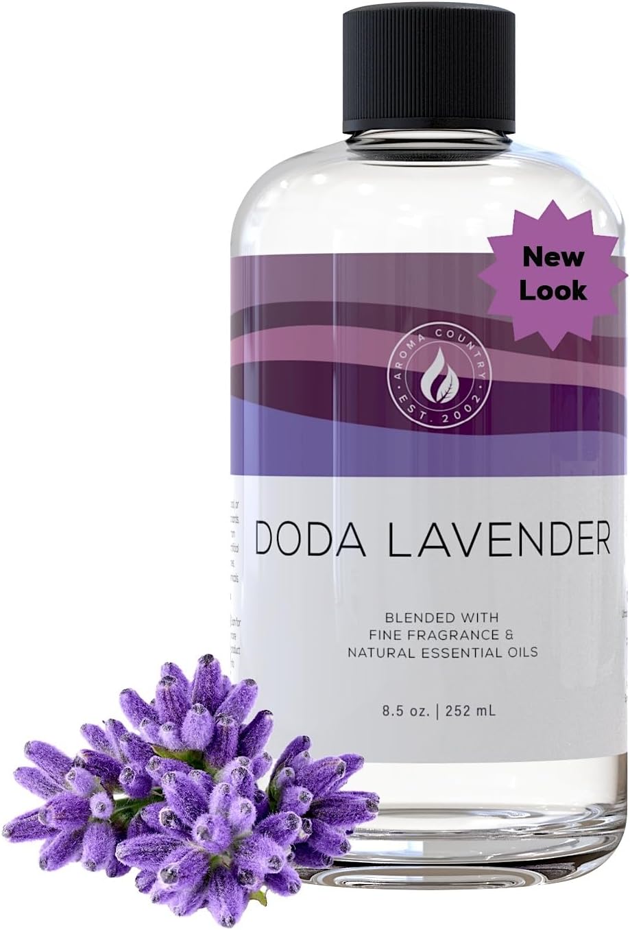 Aroma Country White Tea Diffuser Oil - Luxury Essential Oils for Diffuser Refill & Air Freshener Room Spray, Long-Lasting, Natural Home Fragrance and Hotel Scent for Diffusers & Machines - 8.5 Fl. oz