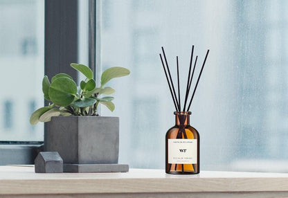 WEALD TRIBE Flower Reed Diffuser Set Eucalyptus & Lavender Scent