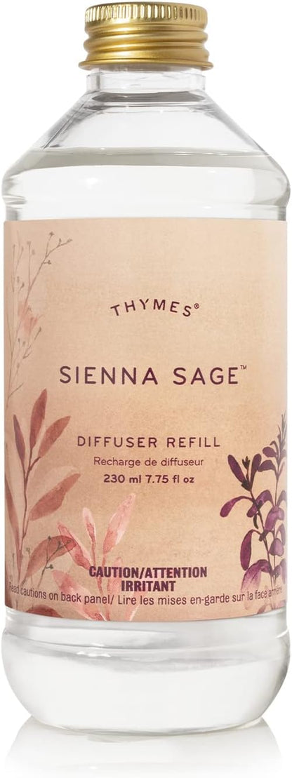 Thymes Frasier Fir Reed Diffuser Oil Refill – Home Fragrance Oil for Diffuser – Holiday Reed Diffuser Refill – Just-Cut Forest Oil Scents for Diffuser – Aromatherapy Diffuser Oils Scents (7.75 fl oz)