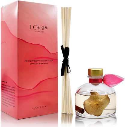 LOVSPA Eucalyptus Essential Oil Reed Diffuser Gift Set | Revive | Fresh Eucalyptus, Sage, Citrus, Bamboo & Mint | Great Aromatherapy Gift for Mom, Dad, Grandma or Aunt