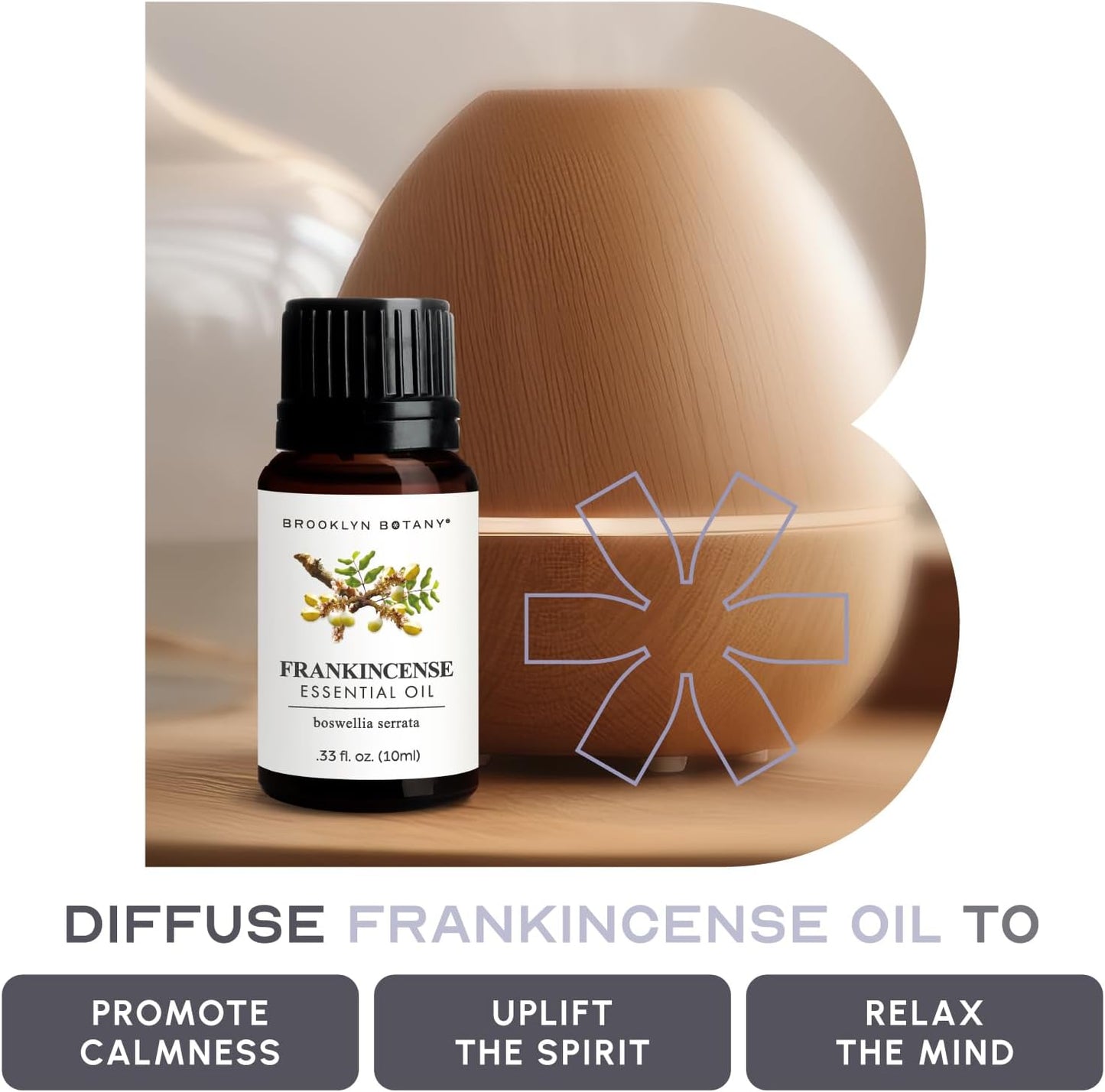 Brooklyn Botany Peppermint Essential Oil - 100% Pure and Natural - Premium Grade with Dropper - for Aromatherapy and Diffuser