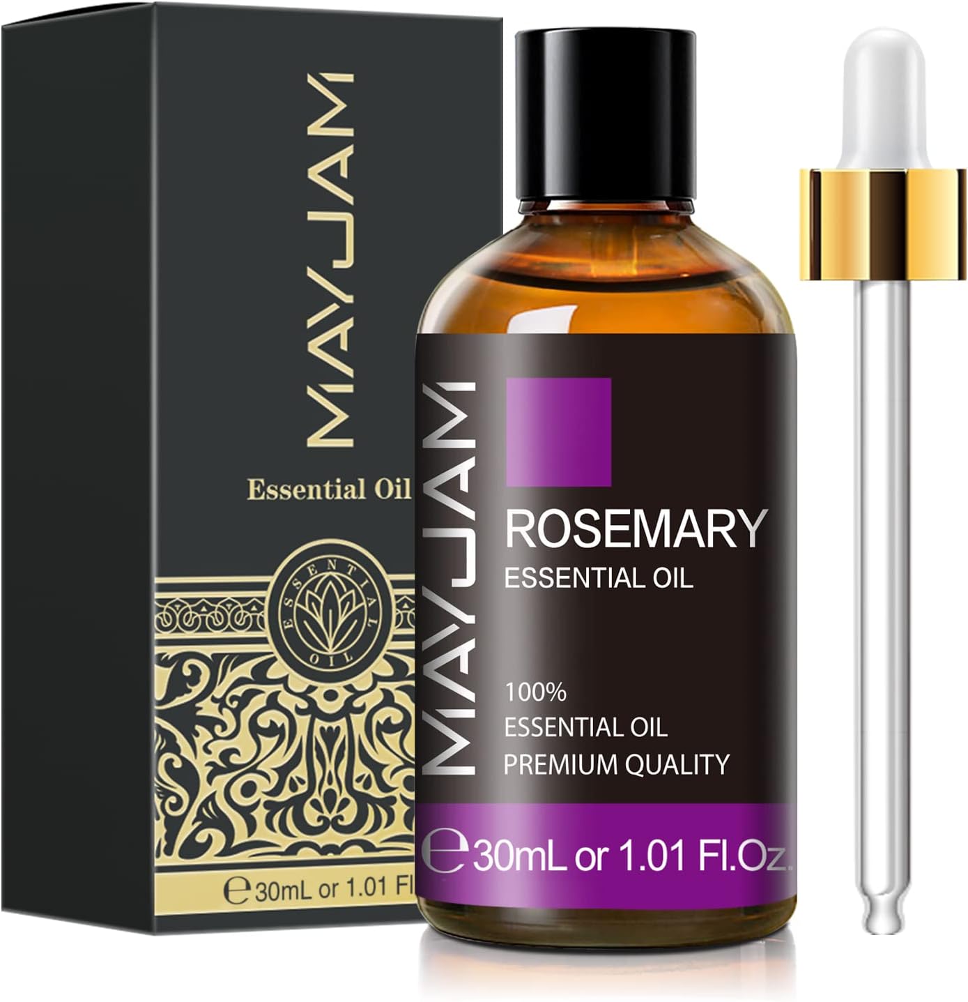 MAYJAM Essential Oil for Diffusers, Essential Oil with Premium Glass Dropper