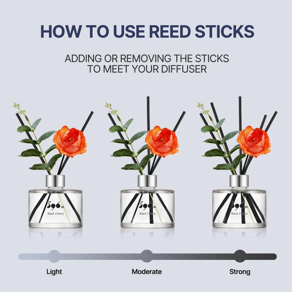 396 st. Rose Flower Reed Diffuser, Red Rose (Also Known as Rose Perfume) / Reed Diffuser Sets, Scentsy Home Fragrance, Scented Oils, Home & Bathroom Décor