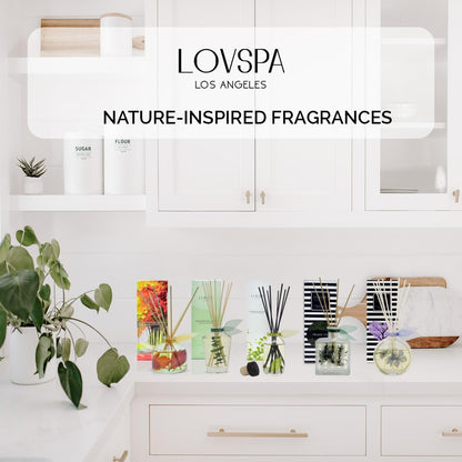 LOVSPA Eucalyptus Essential Oil Reed Diffuser Gift Set | Revive | Fresh Eucalyptus, Sage, Citrus, Bamboo & Mint | Great Aromatherapy Gift for Mom, Dad, Grandma or Aunt