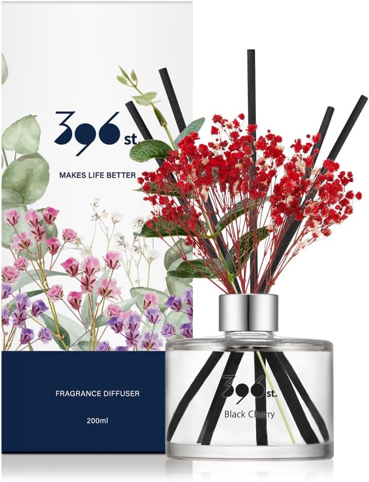 396 st. Rose Flower Reed Diffuser, Red Rose (Also Known as Rose Perfume) / Reed Diffuser Sets, Scentsy Home Fragrance, Scented Oils, Home & Bathroom Décor