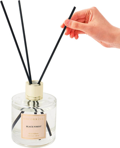COCORRÍNA Reed Diffuser Set, Clean Linen Scented Diffuser with Sticks Home Fragrance Reed Diffuser for Bathroom Shelf Decor