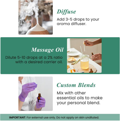Lavender Essential Oil - Huge 4 Fl Oz - 100% Pure and Natural - Premium Grade Essential Oil for Diffuser and Aromatherapy