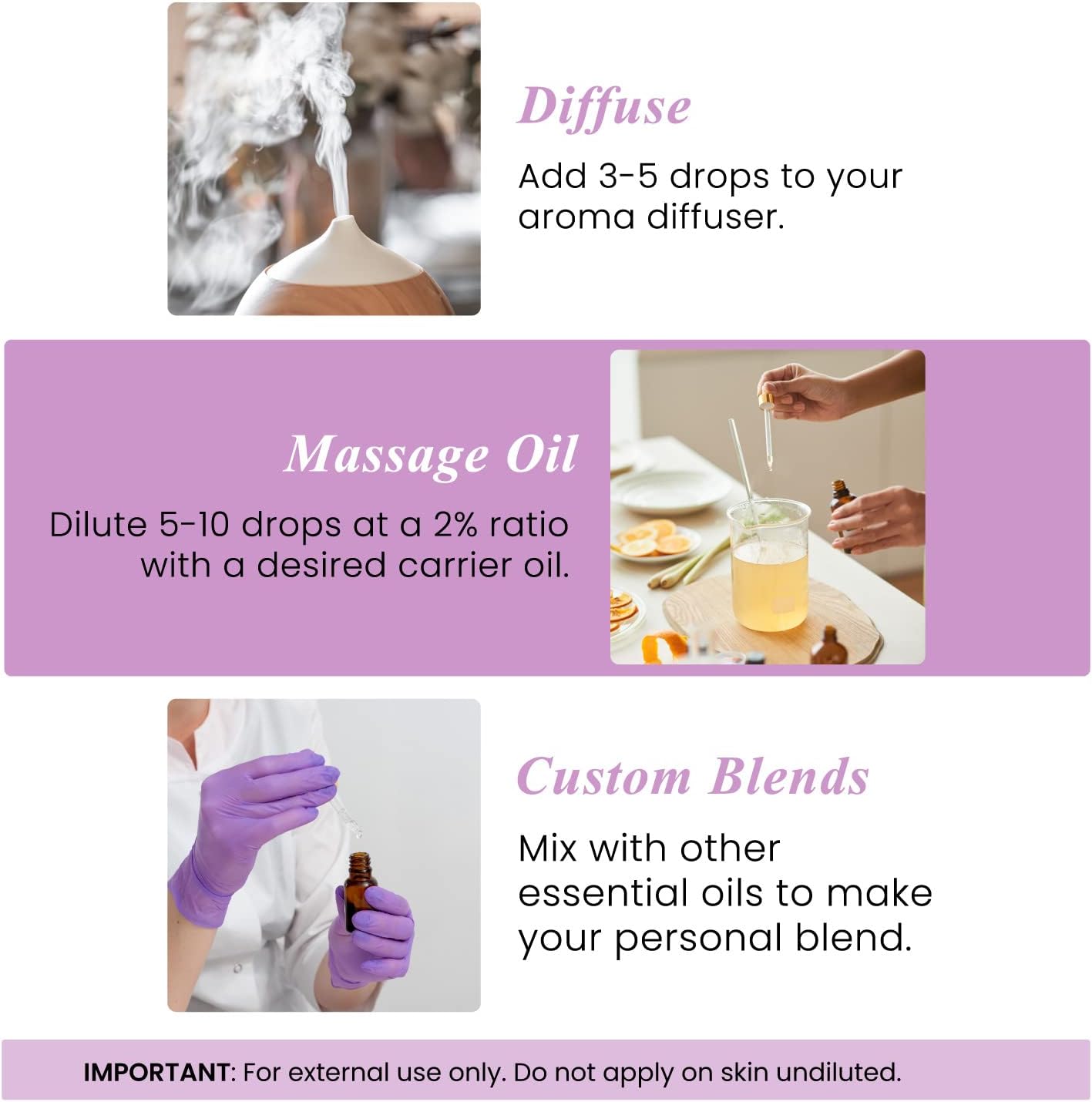 Lavender Essential Oil - Huge 4 Fl Oz - 100% Pure and Natural - Premium Grade Essential Oil for Diffuser and Aromatherapy