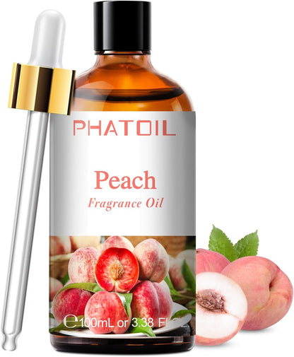PHATOIL 3.38 FL.OZ Coconut & Vanilla Fragrance Oils for Aromatherapy, Essential Oils for Diffusers for Home, Perfect for Diffuser, Yoga, DIY Candle and Soap Making - 100ml