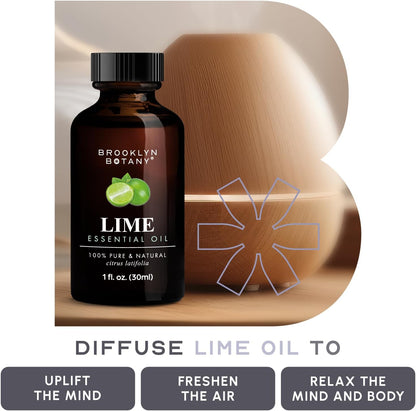 Brooklyn Botany Peppermint Essential Oil - 100% Pure and Natural - Premium Grade with Dropper - for Aromatherapy and Diffuser