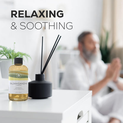 Aroma Country White Tea Diffuser Oil - Luxury Essential Oils for Diffuser Refill & Air Freshener Room Spray, Long-Lasting, Natural Home Fragrance and Hotel Scent - 8.5 Fl. oz