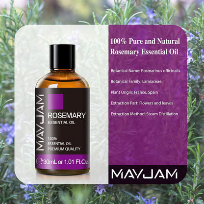 MAYJAM Essential Oil for Diffusers, Essential Oil with Premium Glass Dropper