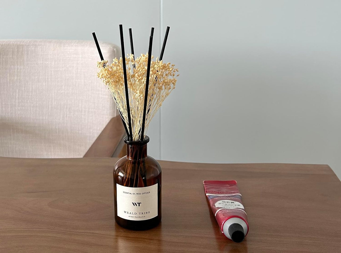 WEALD TRIBE Flower Reed Diffuser Set Eucalyptus & Lavender Scent