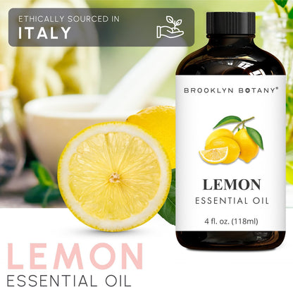 Brooklyn Botany Peppermint Essential Oil - 100% Pure and Natural - Premium Grade with Dropper - for Aromatherapy and Diffuser