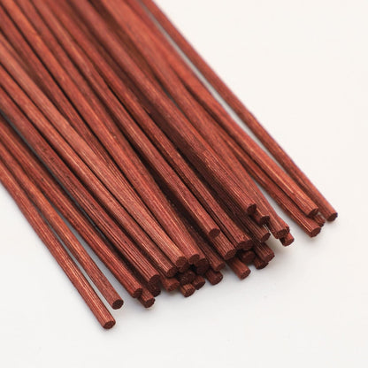 VFULIE 100PCS Reed Diffuser Sticks, 10 Inch Natural Rattan Wood Sticks Essential Oil Aroma Diffuser Sticks Refill Replacement for Aroma Fragrance (Primary Color)