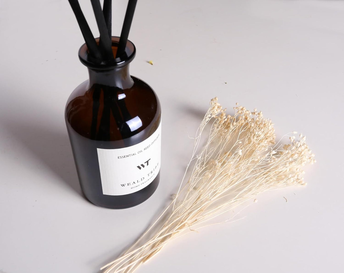 WEALD TRIBE Flower Reed Diffuser Set Eucalyptus & Lavender Scent